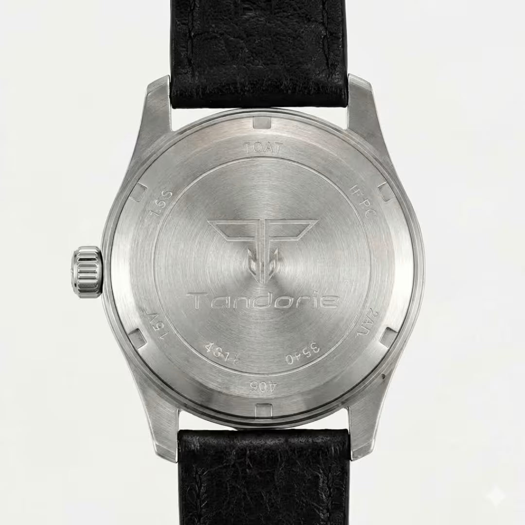 Relógio Masculino Tandorio Automático Hawker Black