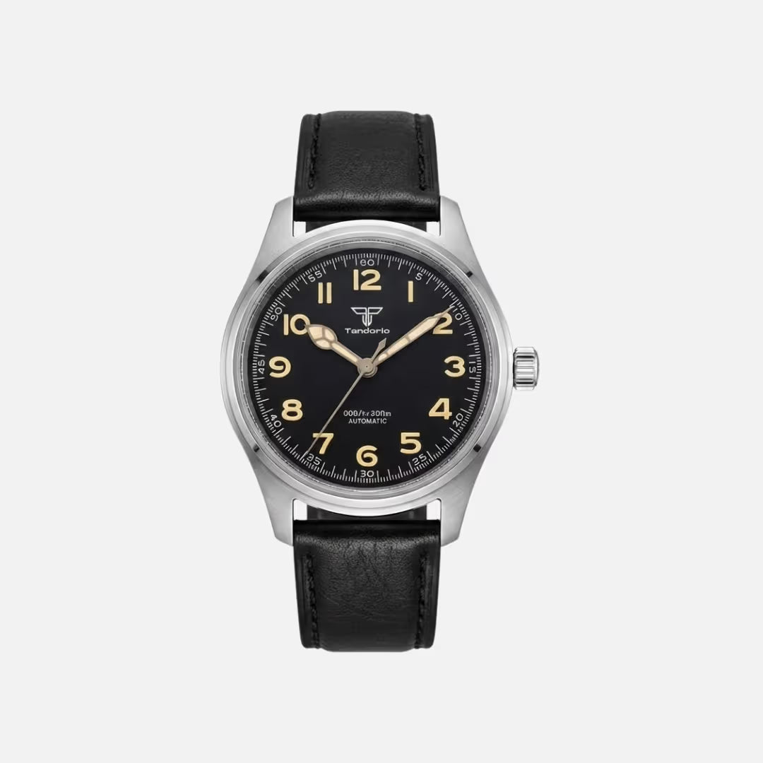 Relógio Masculino Tandorio Automático Hawker Black
