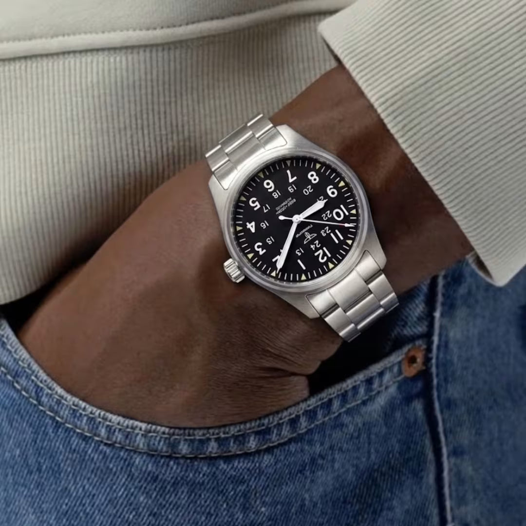 Relógio Masculino Tandorio Automático Ranger Black