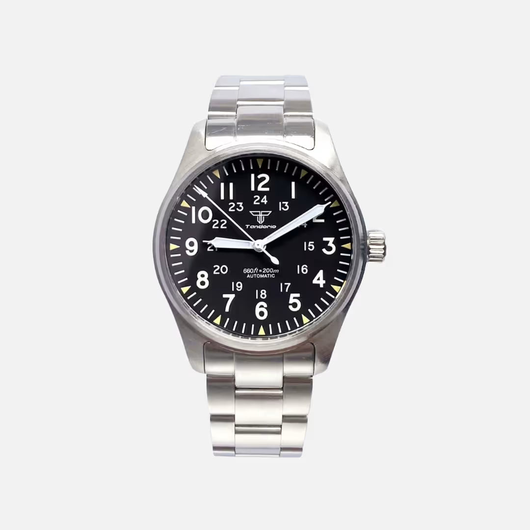 Relógio Masculino Tandorio Automático Ranger Black