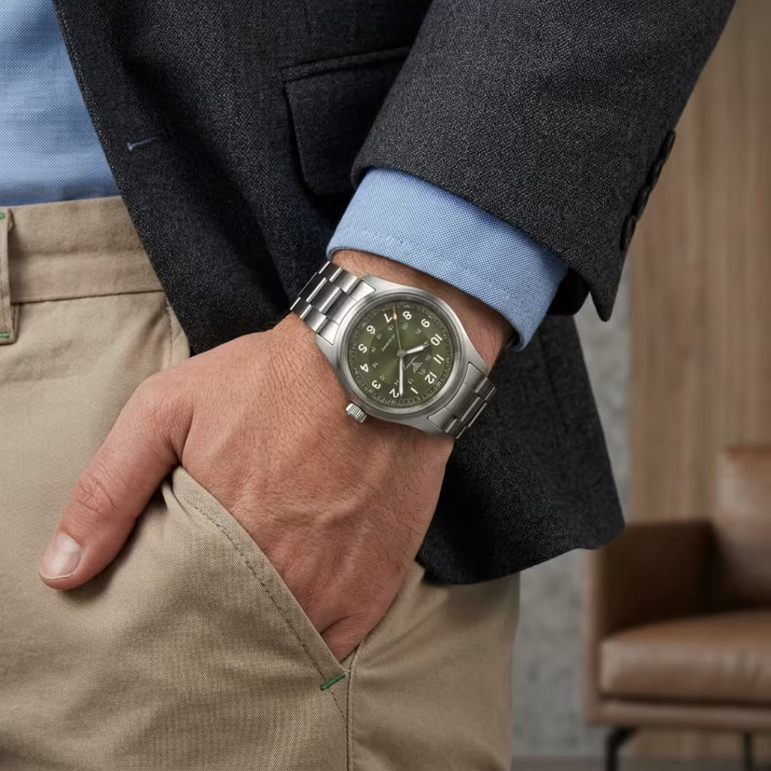 Relógio Masculino Tandorio Automático Ranger Green