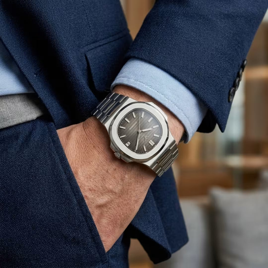 Relógio Masculino Tandorio Automático Square Grey