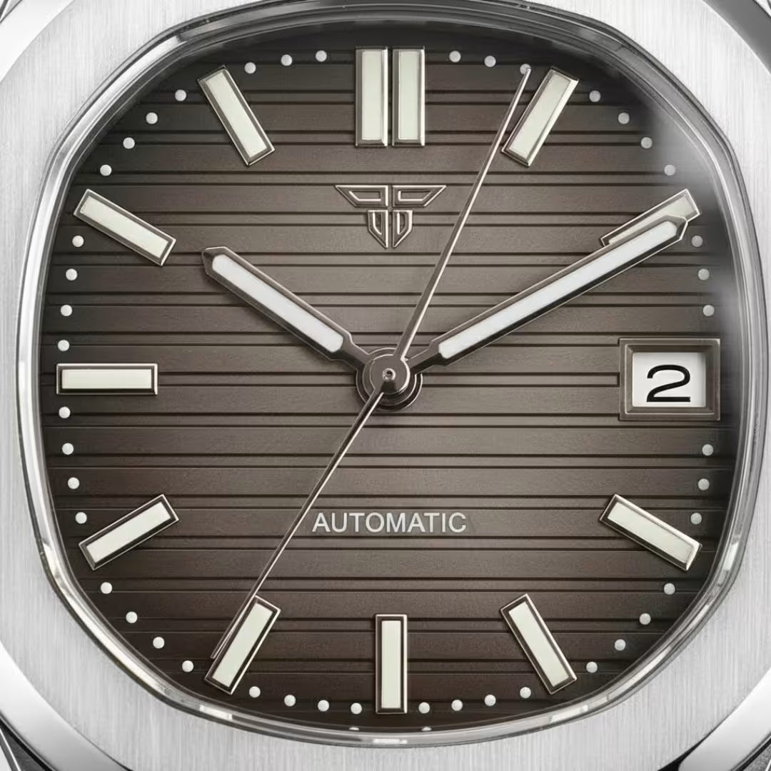 Relógio Masculino Tandorio Automático Square Grey