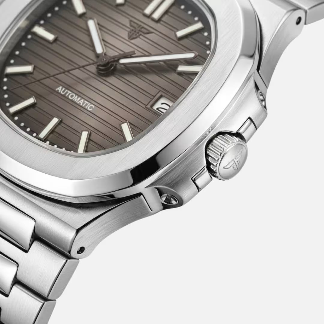 Relógio Masculino Tandorio Automático Square Grey