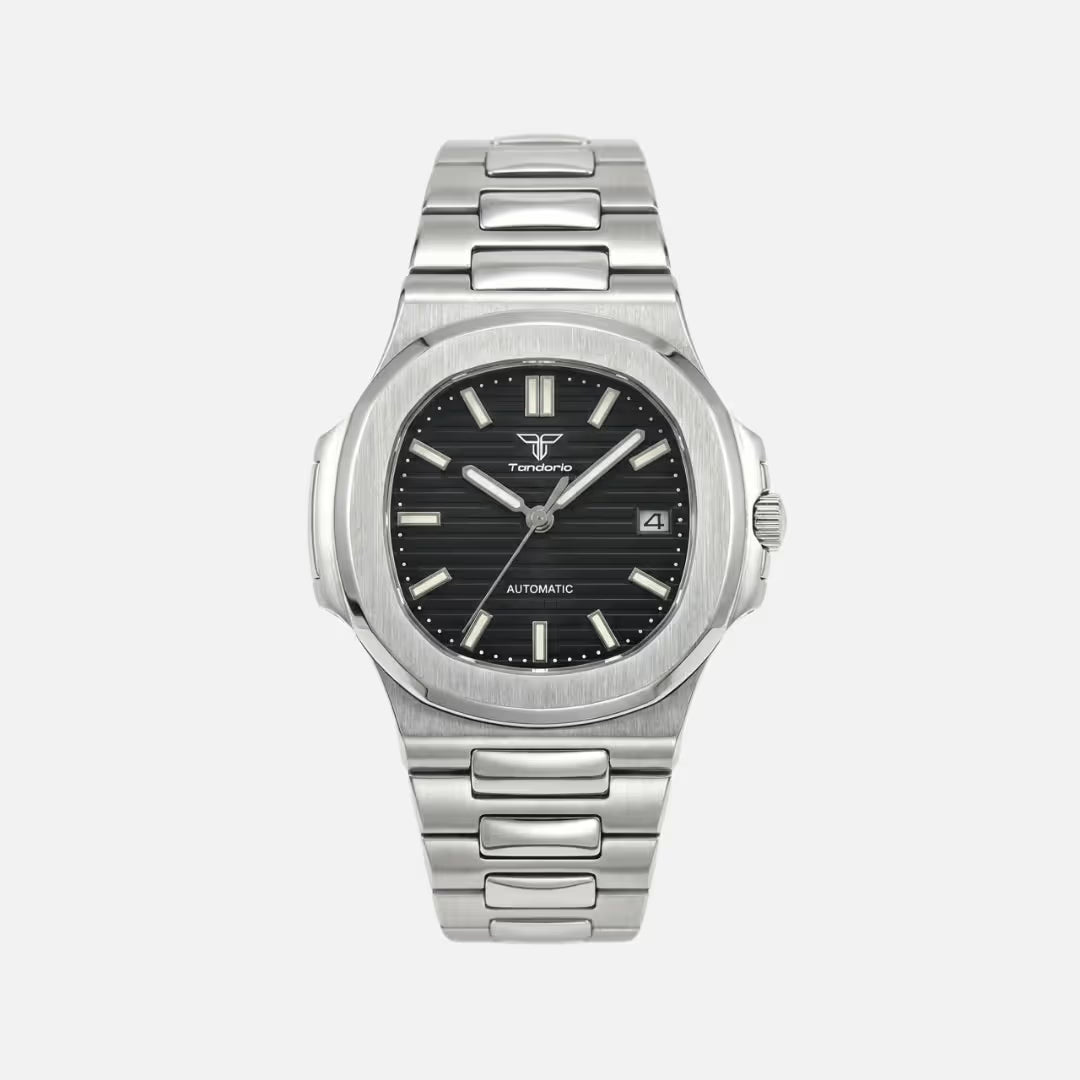 Relógio Masculino Tandorio Automático Square Black