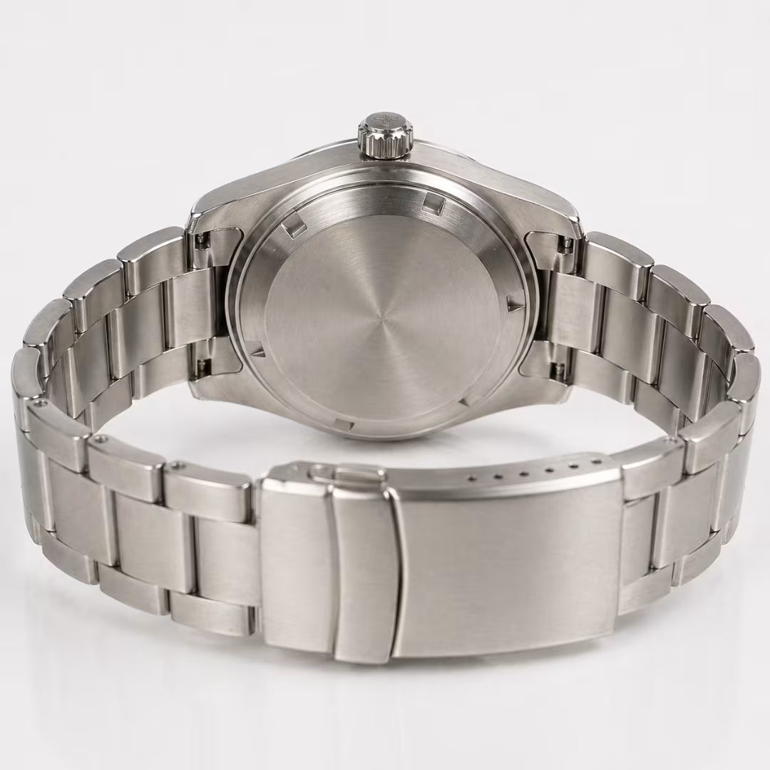 Relógio Masculino Tandorio Automático Pilot Black Steel