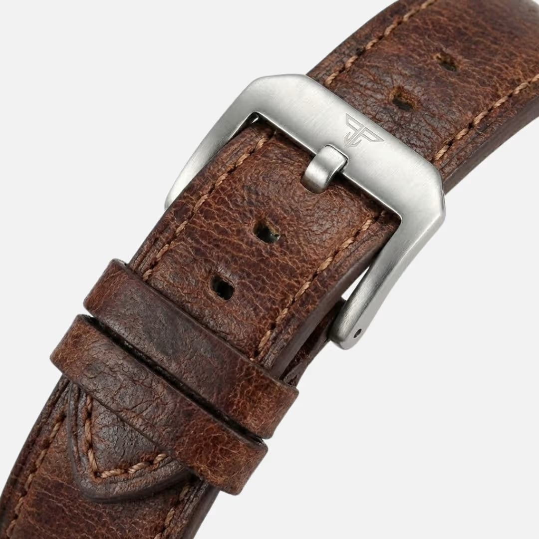 Relógio Masculino Tandorio Automático Pilot Vintage