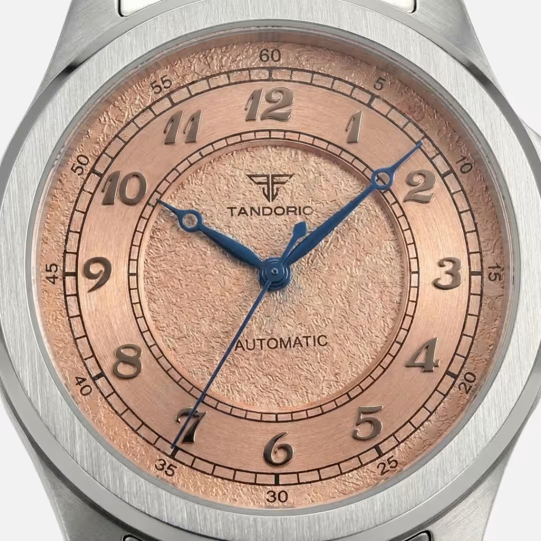 Relógio Masculino Tandorio Automático Altair Bronze