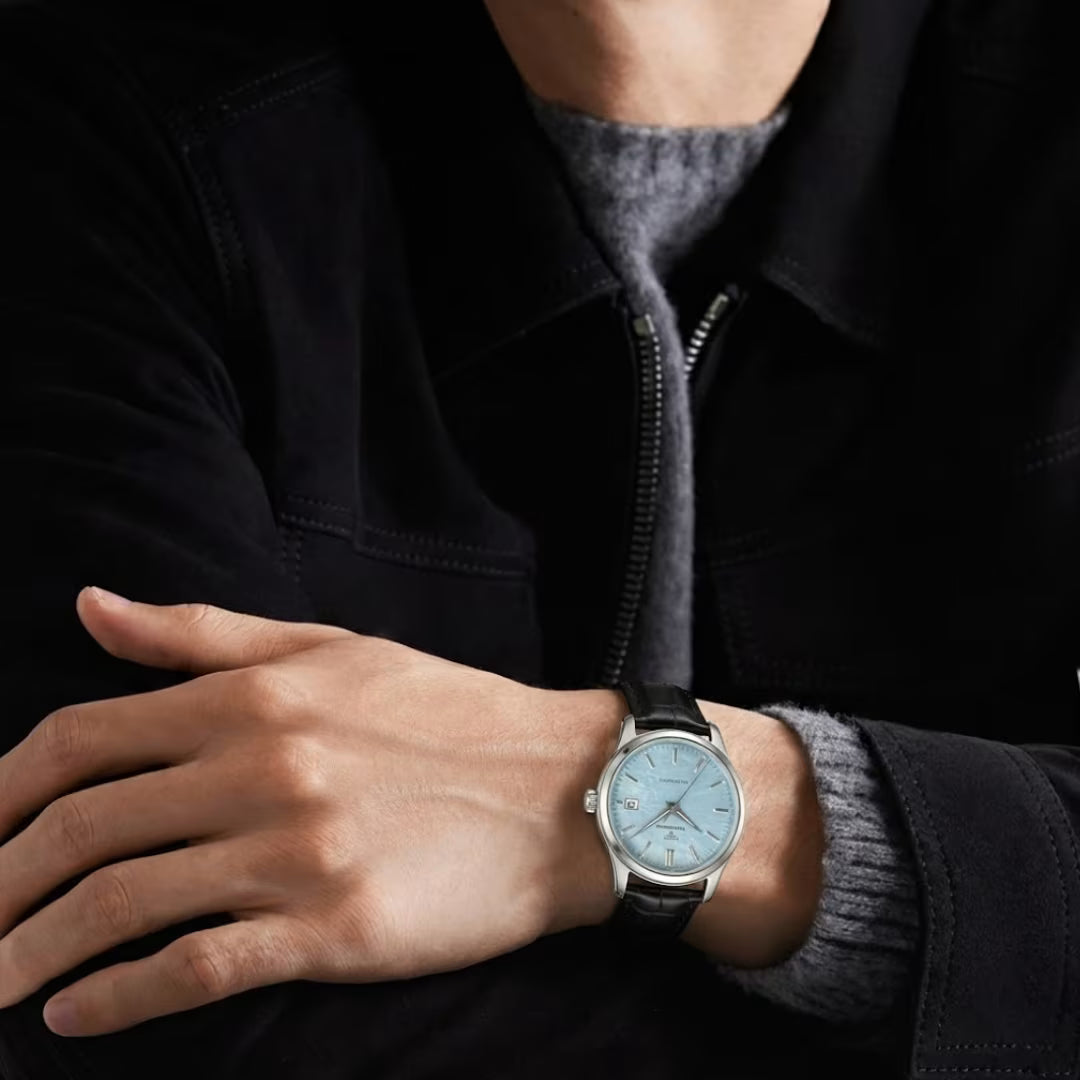 Relógio Masculino Tandorio Automático Heritage Blue