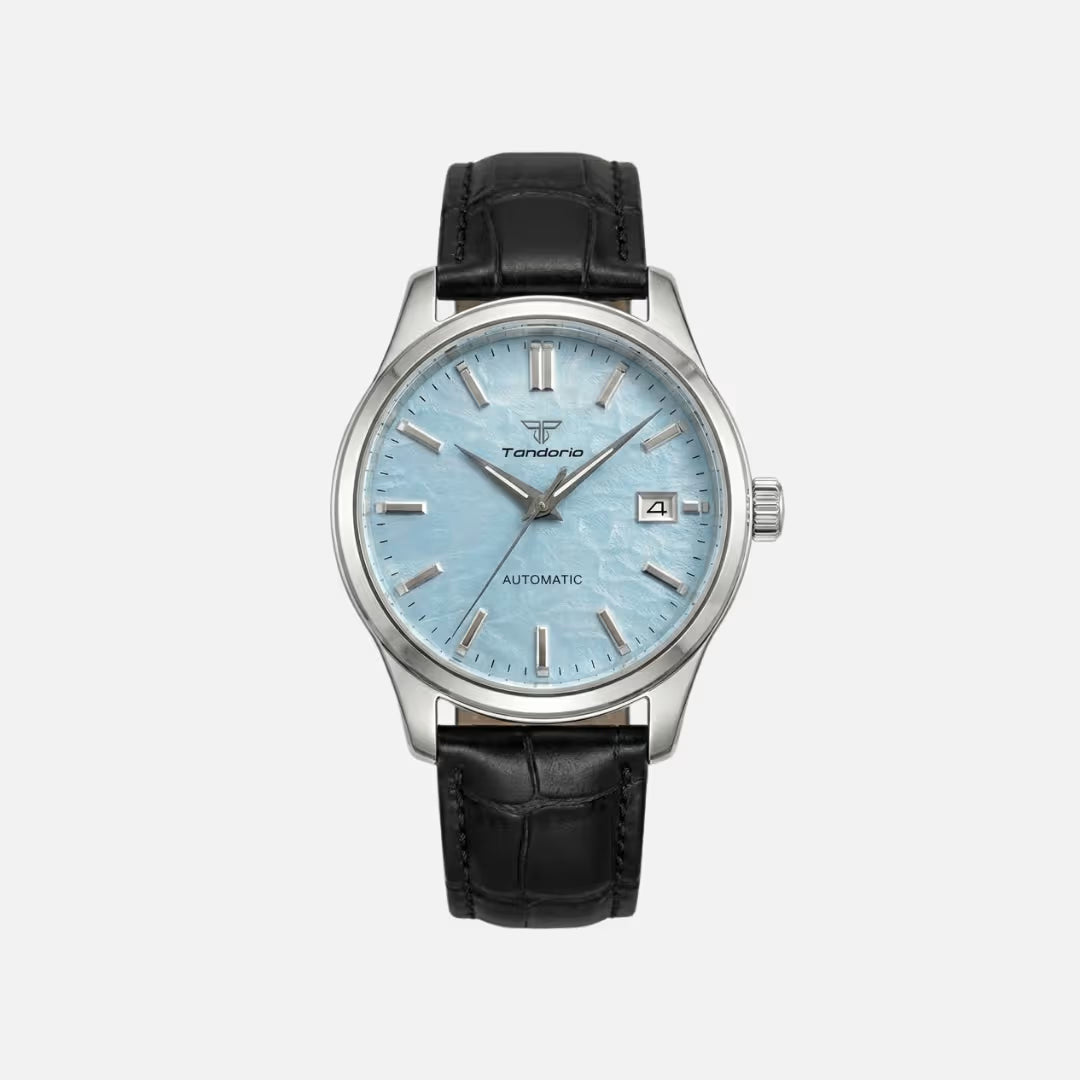 Relógio Masculino Tandorio Automático Heritage Blue