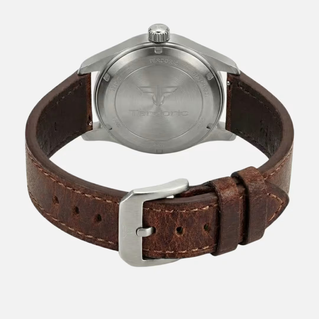 Relógio Masculino Tandorio Automático Pilot White