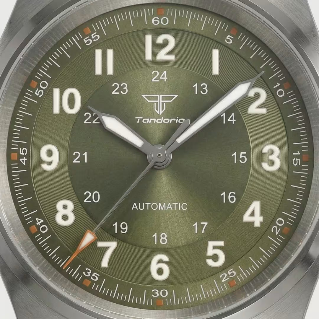 Relógio Masculino Tandorio Automático Ranger Green