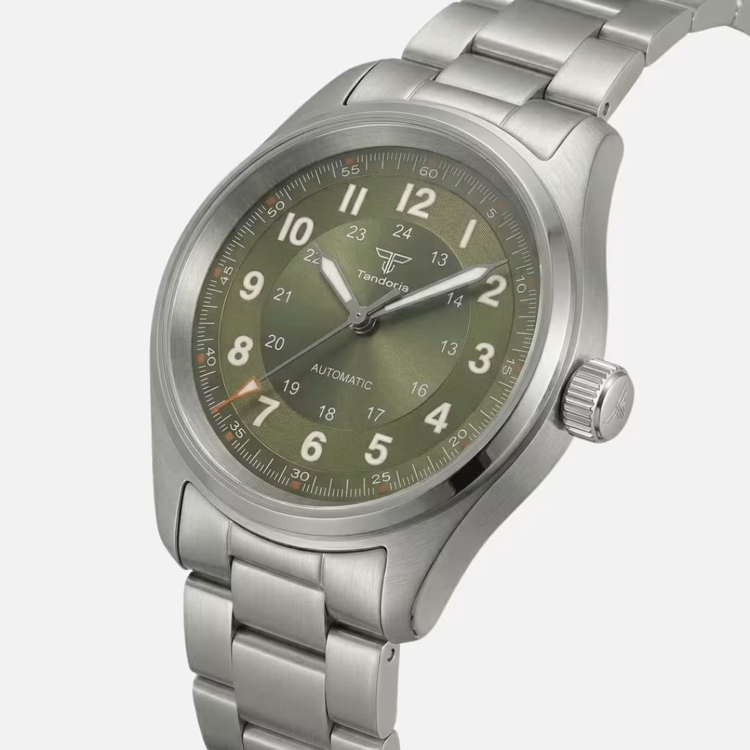 Relógio Masculino Tandorio Automático Ranger Green