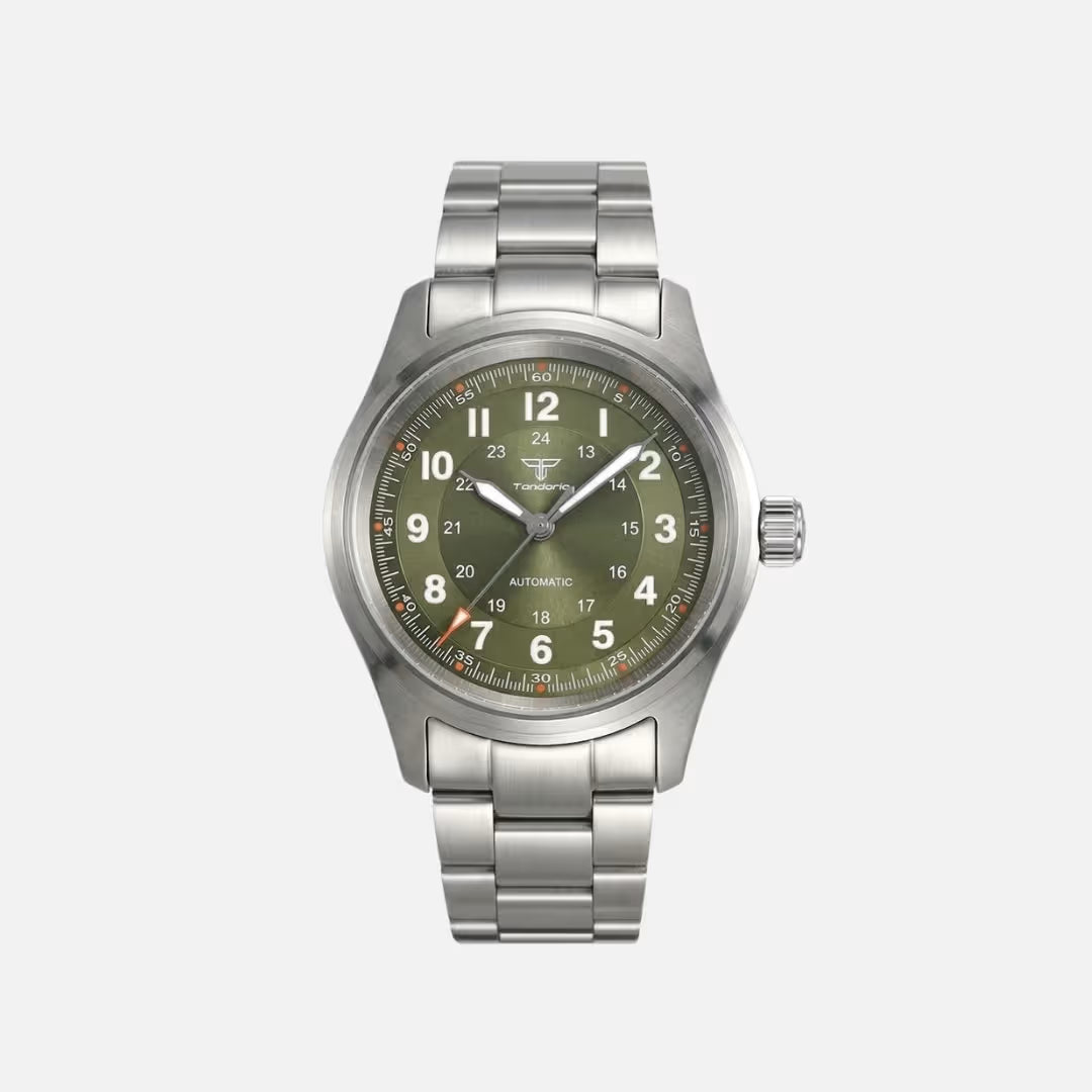 Relógio Masculino Tandorio Automático Ranger Green