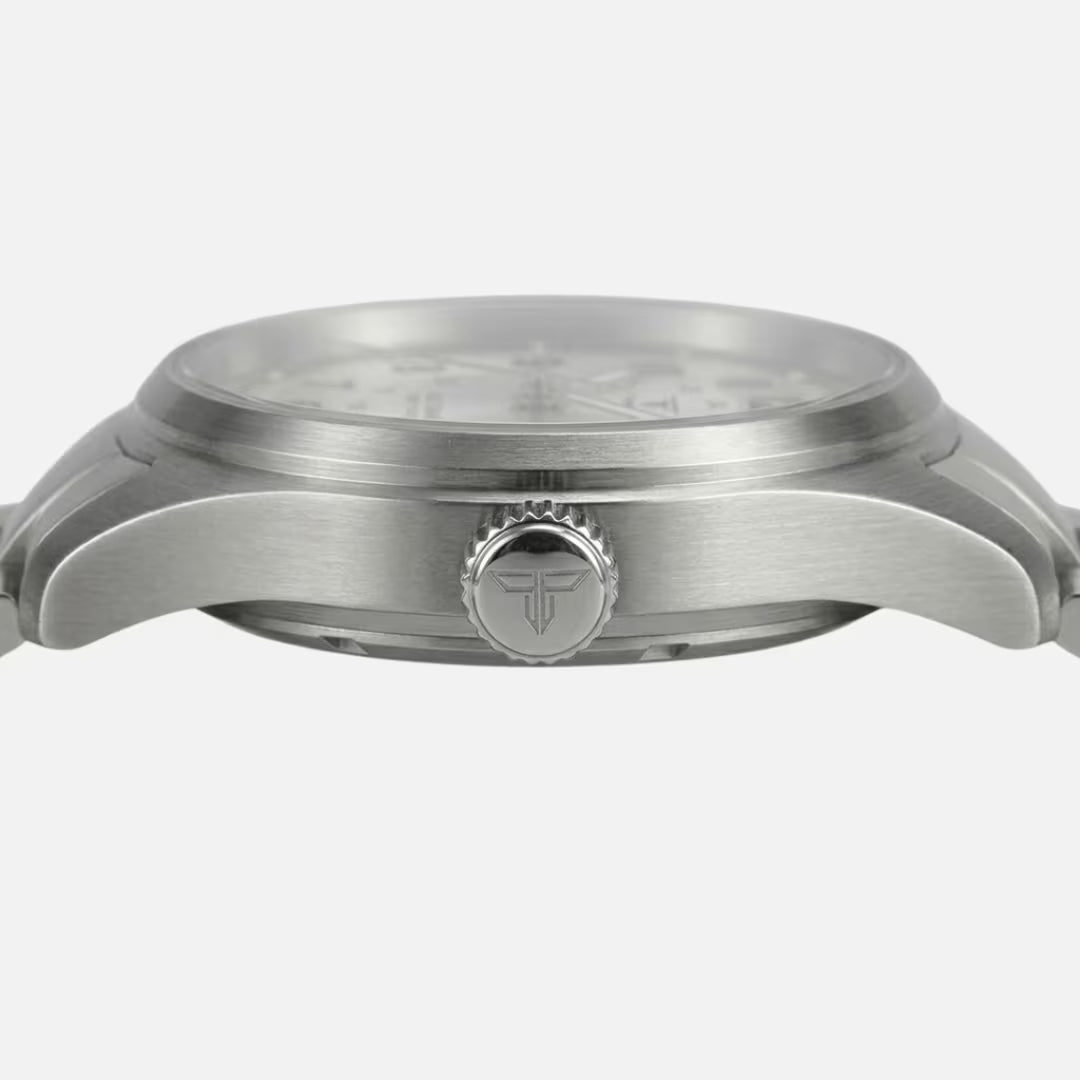 Relógio Masculino Tandorio Automático Ranger Silver