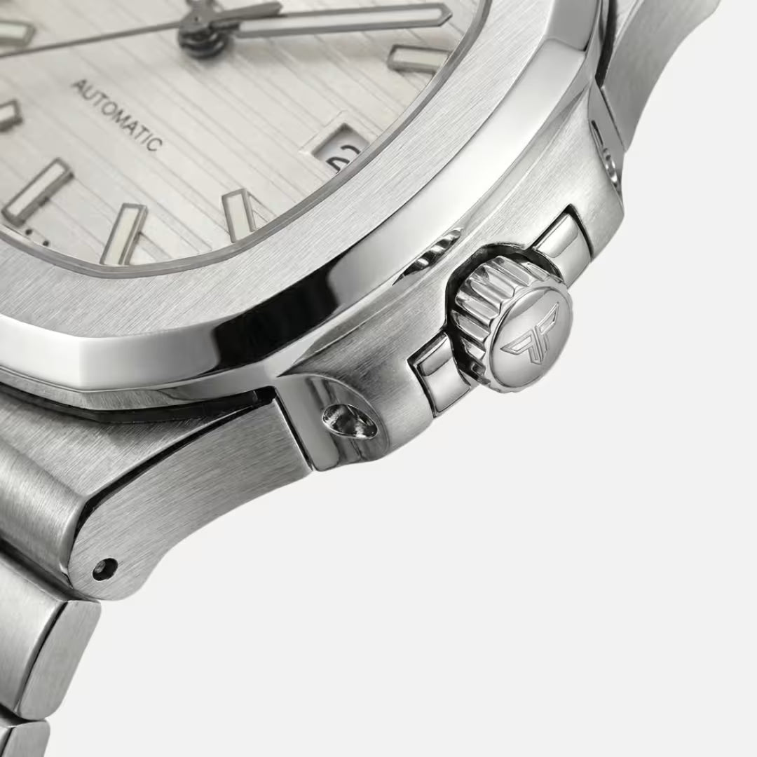 Relógio Masculino Tandorio Automático Square White