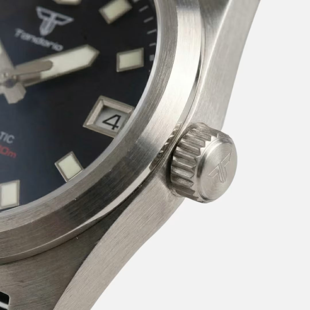 Relógio Masculino Tandorio Automático Triton Black