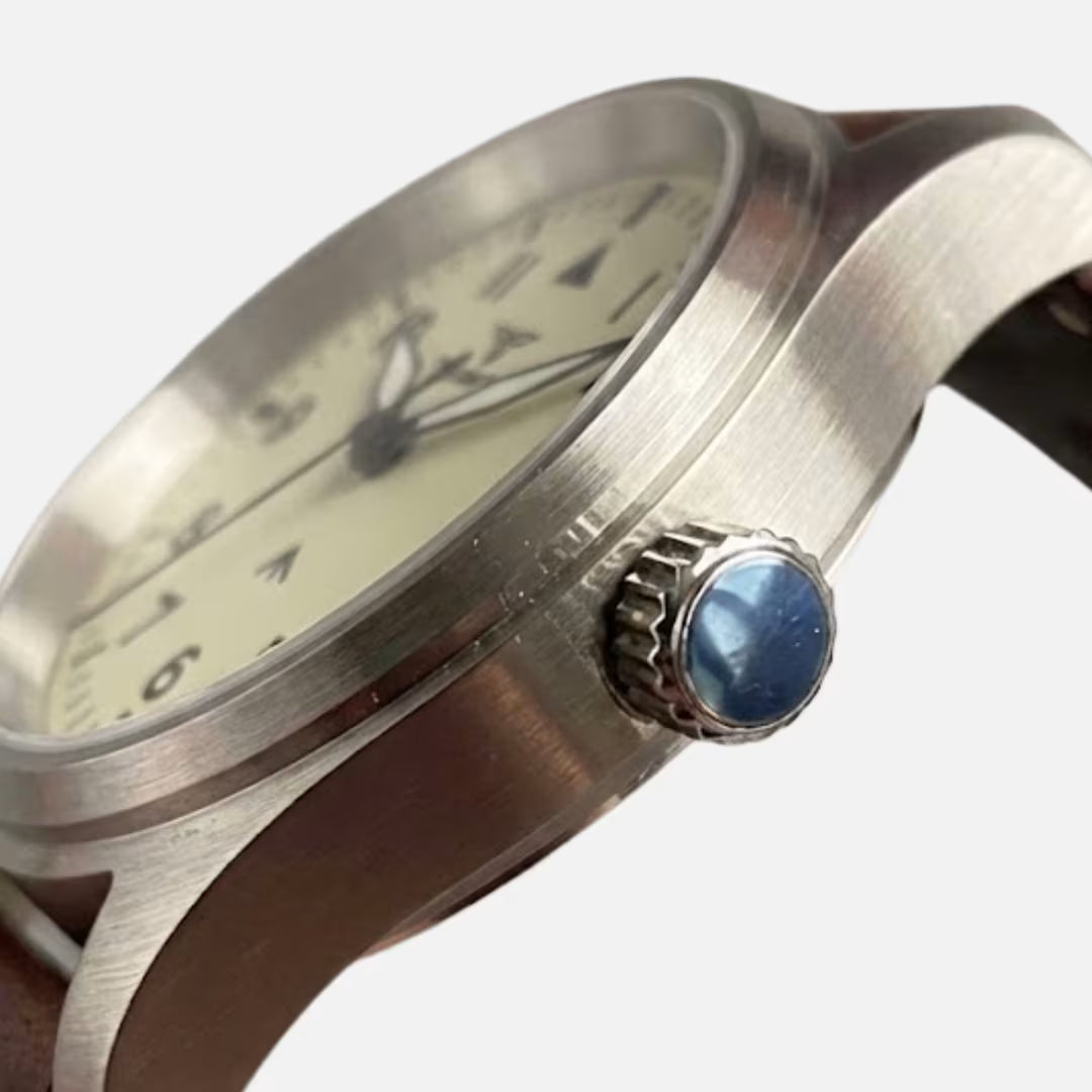 Relógio Masculino Tandorio Automático Vulcan Beige